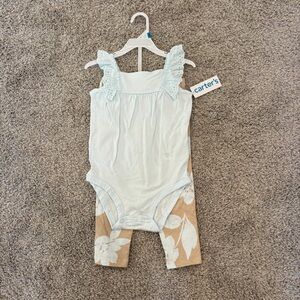 Carters Pants & Shirt Matching Set, size:24M